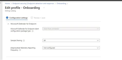 Solve MEM policies conflicts when onboarding Microsoft Defender for Business. . Onboarding blob from connector conflict